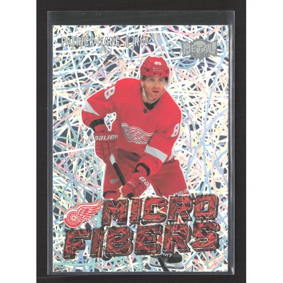 2025 SkyBox Metal Universe Micro Fibers MF-19 Patrick Kane Detroit Red Wings Hockey Card