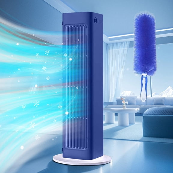 2025 Smart Wall Mount Bladeless Tower Fan - Ultra Quiet 45Db Space Saving Air Cooler With App Control, 3-Speed Adjustable, Energy Efficient Evaporative Cooling For Bedroom, Dorm, Bathroom & Office