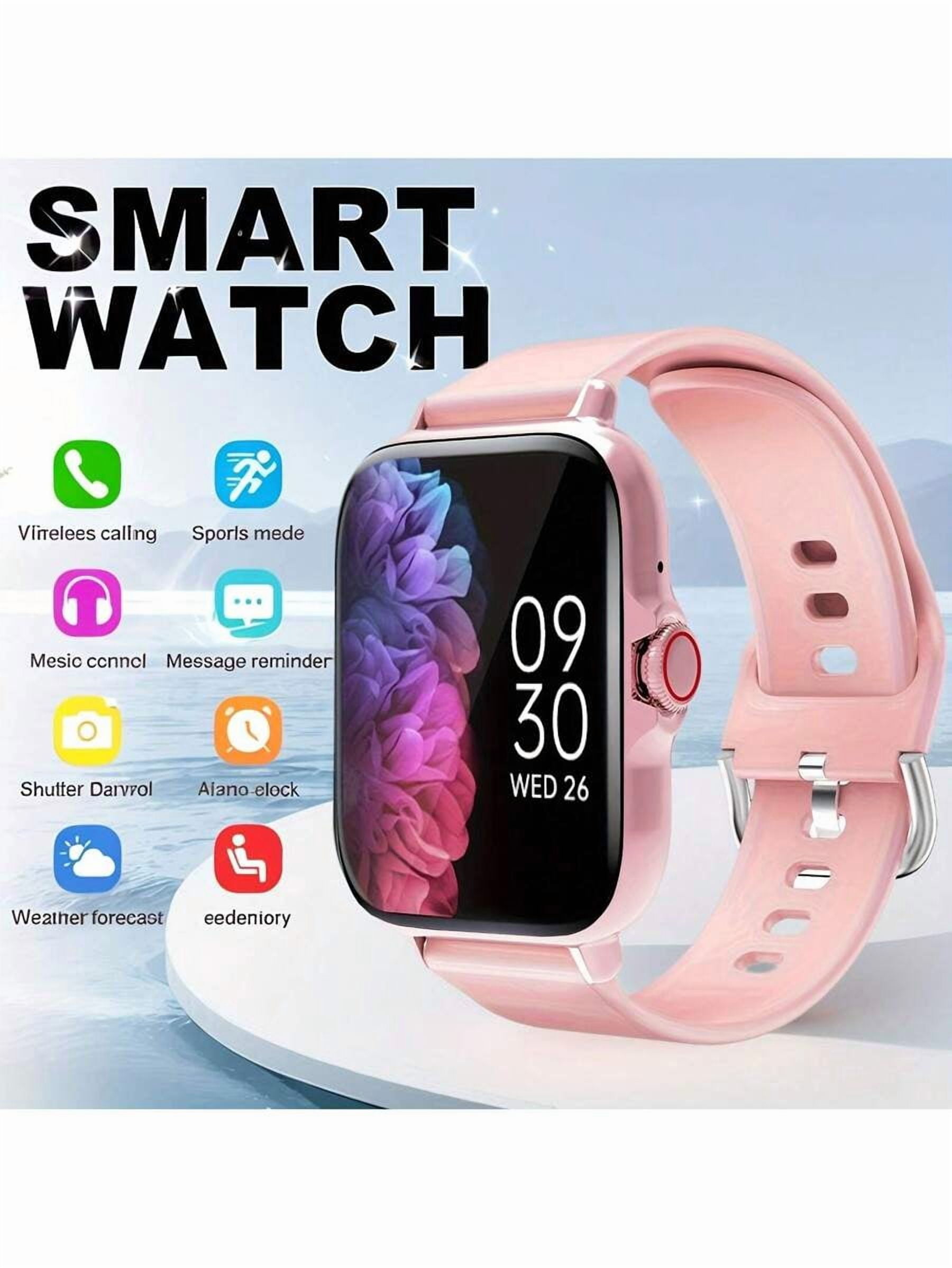 2025 Smart Watch: Answer/Make Calls, Message Alerts, Custom Dial, Touch ...