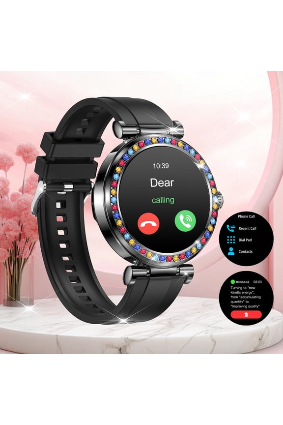 2025 Smart Watch: Wireless Calls, Call Notify/Reject, Pedometer, SMS Alert, Music Playback, Multiple Wallpapers, Unisex Minimalist Gift