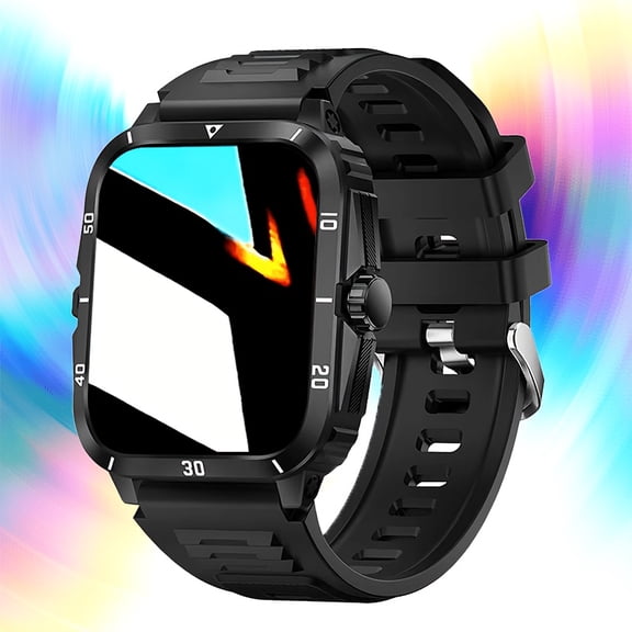2025 Smartwatch for Men & Women: 1.85" Fitness Tracker with Call Function, Calorie/Step Counter, 100+ Sports Modes, Compatible with iPhone Android