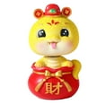 thumbnail image 1 of 2025 Snake Year Resins Statue Chinese Zodiacs Snake Figurine Ornament Car Dashboards Room Desktop Decoration, 1 of 8