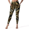 2025 Snakeskin Python Leggings Sexy Animal Print High Waist Yoga Pants ...
