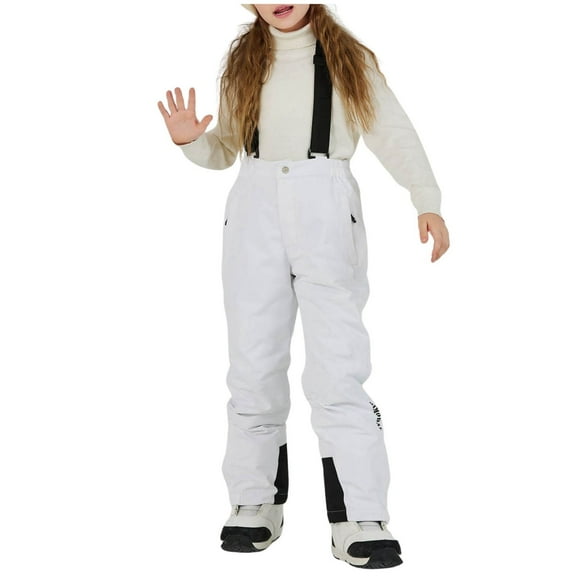 2025 Snow Pants Winter Snow Bib 4T Warm Skiing Snowboard Pants Snow Overalls for Boys Girls Overall for Toddler Girl Ski Suite Girls 4T Snowsuits