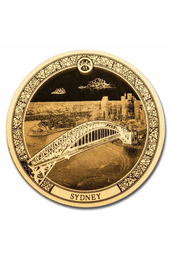 2025 Solomon Islands 1/100 oz Gold Sydney (Blister Pack)