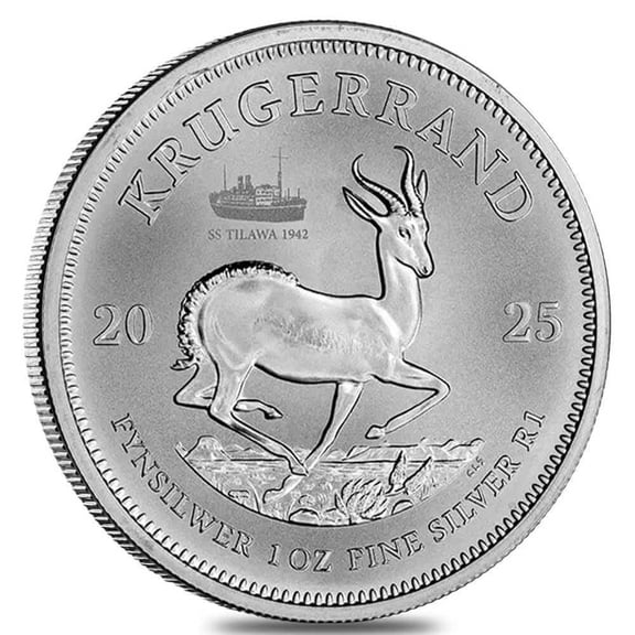 2025 South Africa 1 oz Silver Krugerrand SS Tilawa Privy