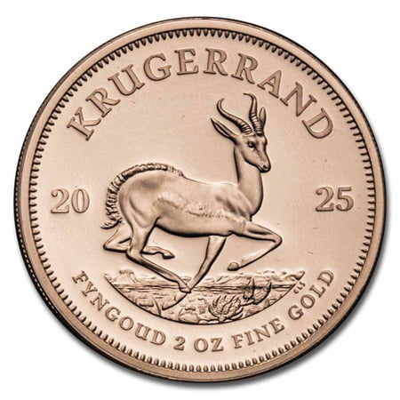 2025 South Africa 2 oz Piedfort Proof Gold Krugerrand