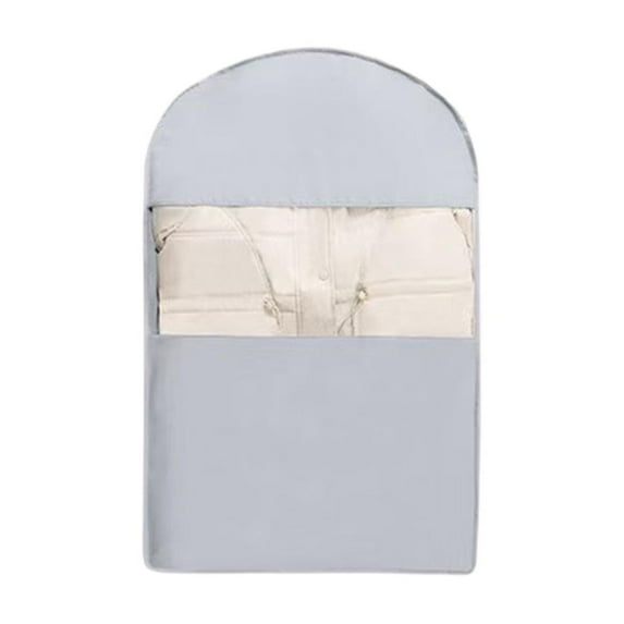 2025 Space Saving Hanging Garment Bag with Self Compression Zipper - Vacuum Bags Coat Space Saver Storage Bags - Closet Organizers and Storage,Blue,M,1PC