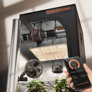 2026 Spider Farmer 2 x2  Smart Complete Grow Tent Kit SF1000 301H EVO Full Spectrum LED Grow Light 4  Ventilation System with Speed   Controller With RJ12 port 6  Clip on fan