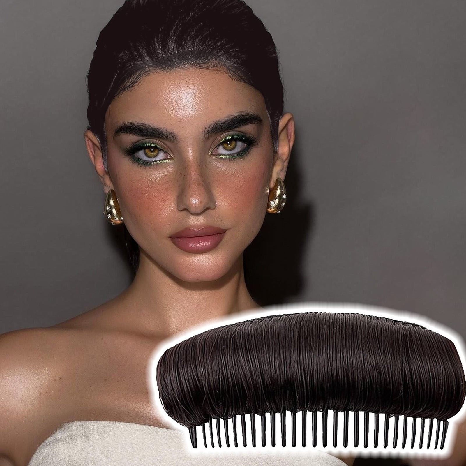 2025 Spring Sales! Barrettes, Hair Wig Artifacts High Hair Plug Head ...