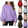 2025 Spring Savings Up to 60 off Clear! Girls Casual Crewneck