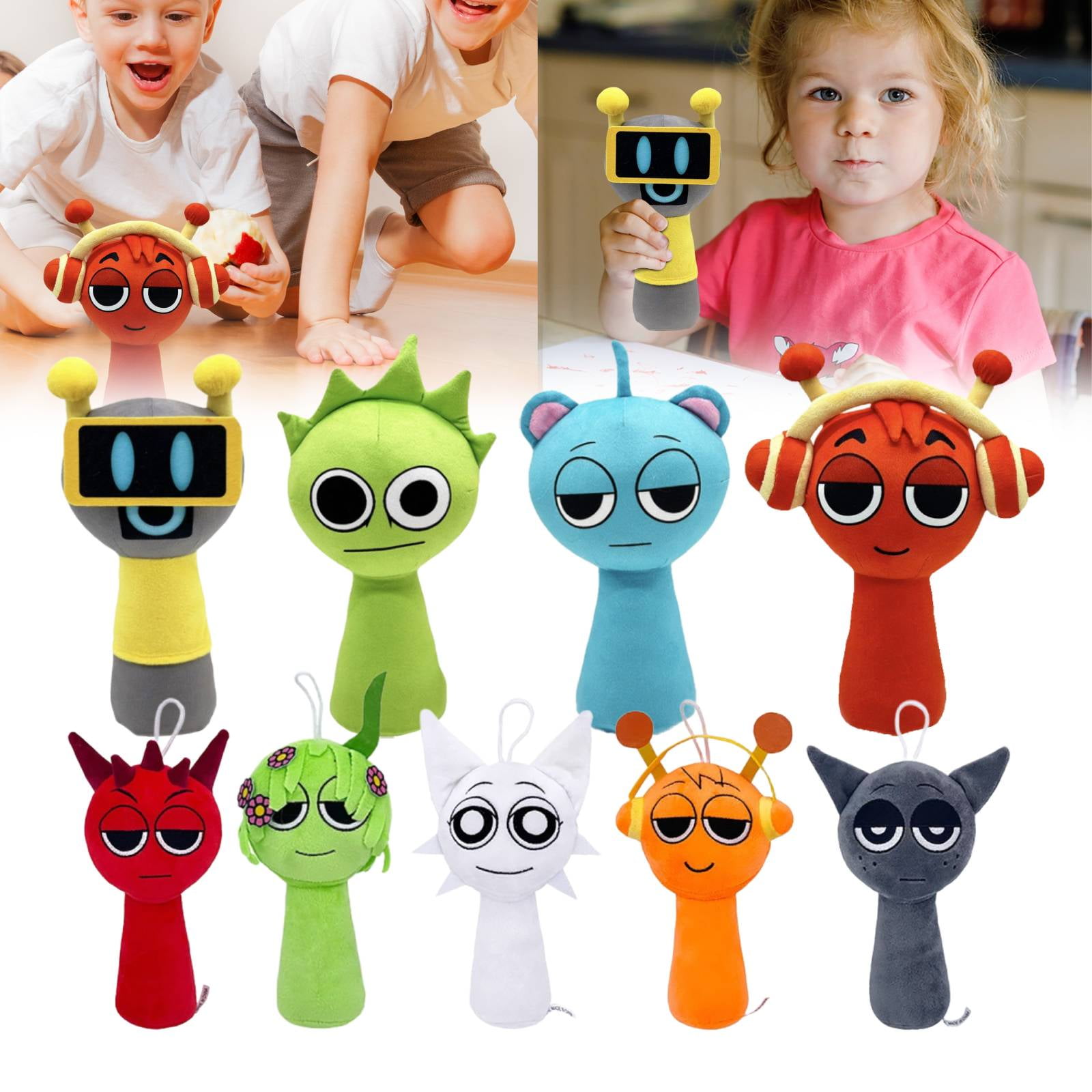 2025 Sprunki Plush Toys Horror Games Plushies Toy for Fans Ideal Children