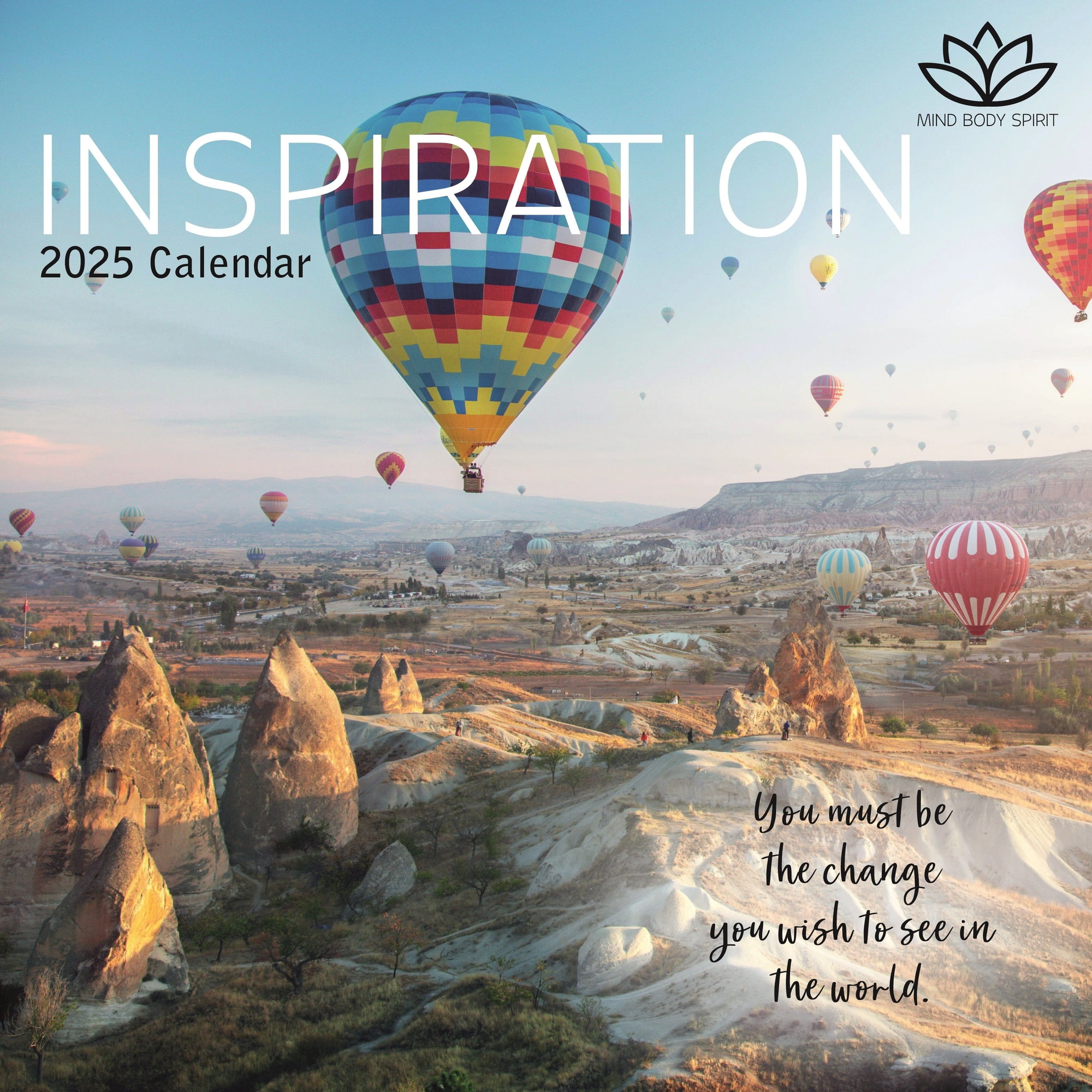 The Gifted Stationary 2025 Square Wall Calendar, I