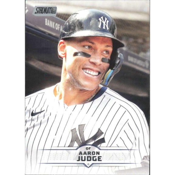 2025 Stadium Club #139 Aaron Judge New York Yankees  MLB Baseball Base Trading Card