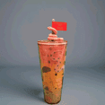 2025 Starbucks Lunar New Year of the Snake 24oz Tumbler SNAKE TOPPER