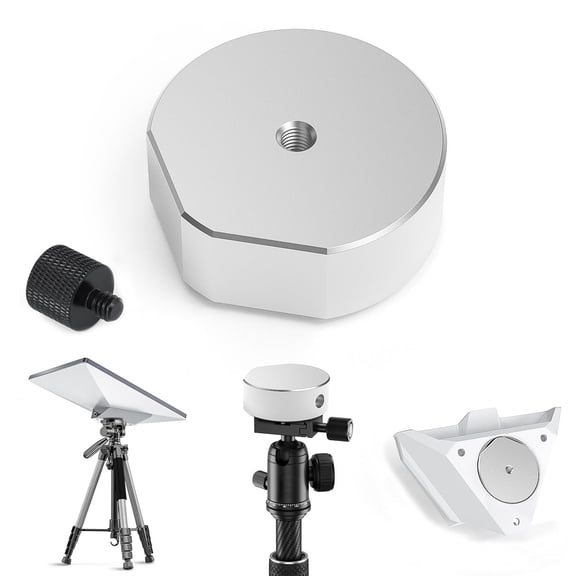 2025 Starlink Mini Tripod Adapter, Aluminum Mimi Starlink Mount with 1/4"-20 & 3/8"-16 Thread, Compatible with Mini Star Link Pipe Adapter and Flat Mount