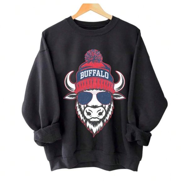 2025 Summer New Short Sleeve Pattern Top ,Vintage All Team Football Black Sweatshirt, Retro Mascot Football Fan Crewneck Sweater, Unisex Game Day Pullover Shirt, Football Gift For Men Women