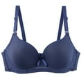 thumbnail image 1 of 2025 Summer! Bras for Womens, Ohufall Plus Size Thin Women's Bras Push up Underwear Without Steel Rings, 1 of 3