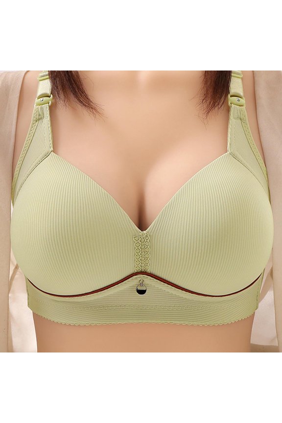 Bras for Womens,loopsun Woman's Fashion Plus Size Wire Free Comfortable Push Up Bra Underwear