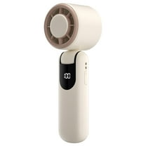 Portable Handheld Fan, Powerful Hand Held Mini Fan, UltraHigh-Speed Thermoelectric Cool Off Turbo Handheld Mini Fan With 100-Speed Adjustment For Outdoor Use