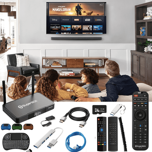 2025 SuperBox S6 PRO 4G+64G Powerful Smart Box