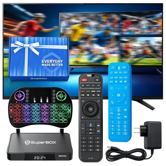 2025 SuperBox S6 Pro Fully Loaded, 4GB RAM, Time Shift & Parental Control