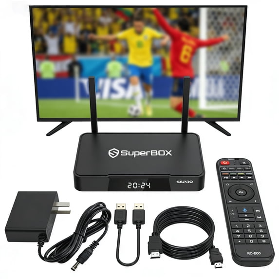 2025 SuperBox S6 Pro Fully Loaded, 4GB RAM, Time Shift & Parental Control