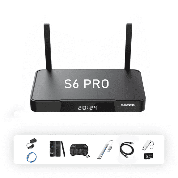 2025 SuperBox S6 Pro New Android TV Box Super Box 4GB+32GB 6K HD