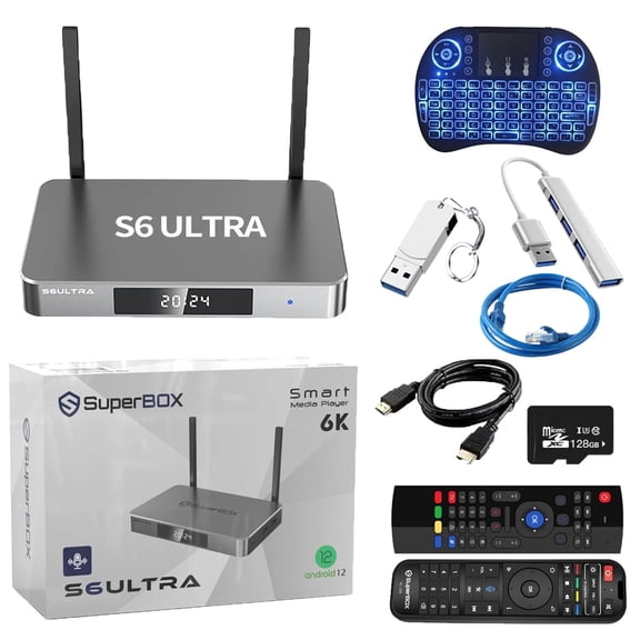 2025 SuperBox S6 Ultra Premium Edition,, 2T2R,Built-in Voice Control System