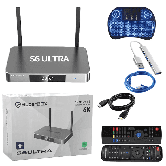 2025 SuperBox S6 Ultra Premium Edition,, 2T2R,Built-in Voice Control System