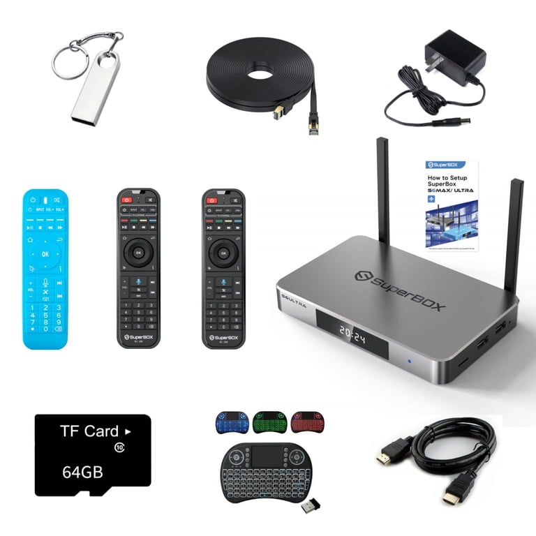 2025 Superbox S6 Ultra Newest 6K Global AI Box for TV , 4GB/128GB