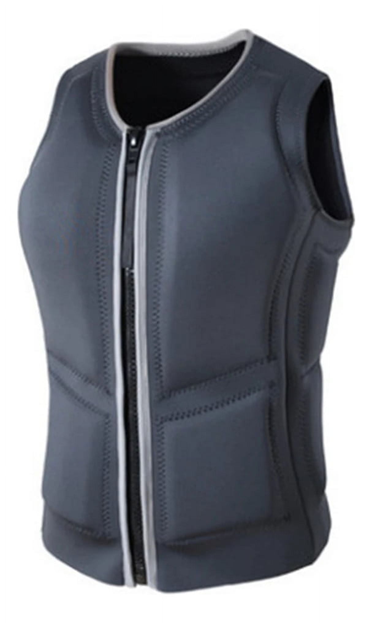 2025 Swimming, surfing, snorkeling, swimming safety, life jacket, ultra-thin, high buoyancy, zippered life vest