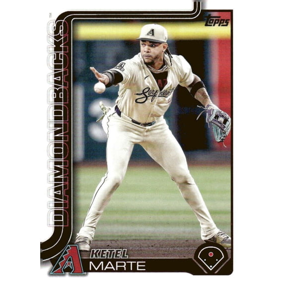 2025 TOPPS #128 KETEL MARTE ARIZONA DIAMONDBACKS