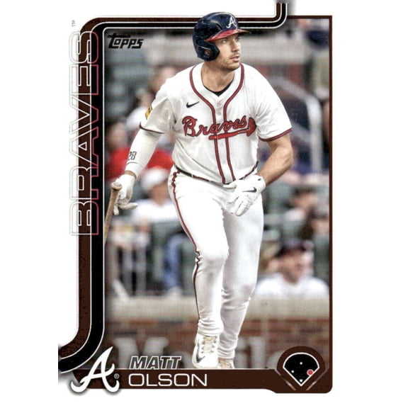 2025 TOPPS #145 MATT OLSON ATLANTA BRAVES