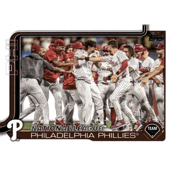 2025 TOPPS #159 PHILADELPHIA PHILLIES TEAM CARD