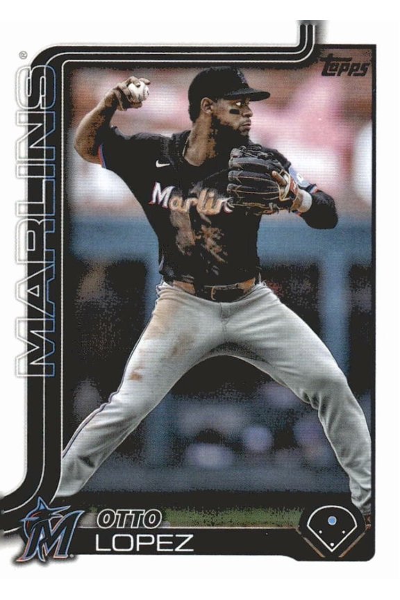2025 TOPPS #172 OTTO LOPEZ MIAMI MARLINS