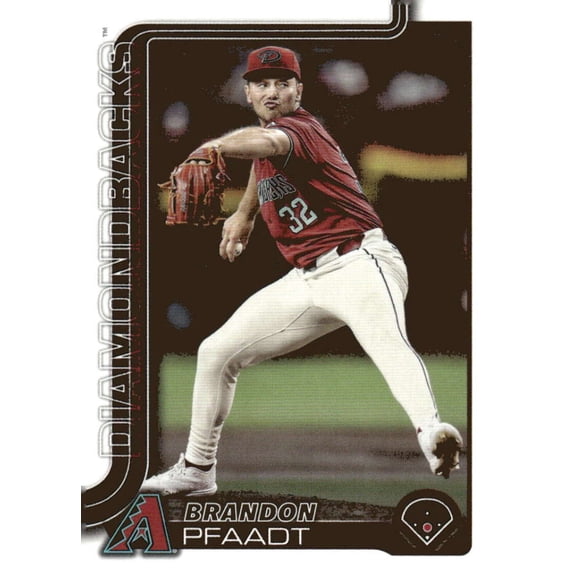 2025 TOPPS #182 BRANDON PFAADT ARIZONA DIAMONDBACKS