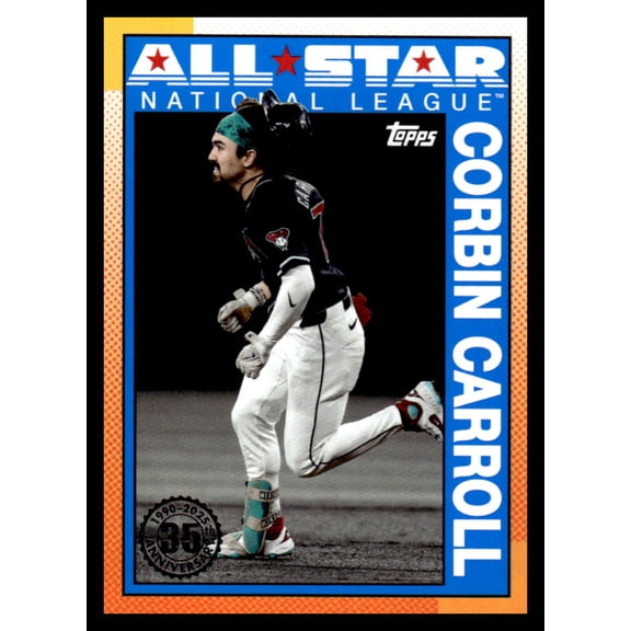 2025 TOPPS 1990 TOPPS ALL-STAR BASEBALL #90AS-13 CORBIN CARROLL ARIZONA DIAMONDBACKS