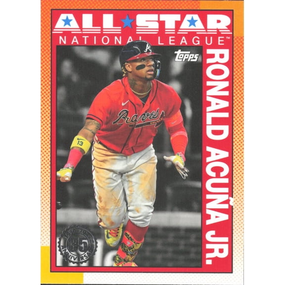 2025 TOPPS 1990 TOPPS ALL-STAR BASEBALL #90AS-29 RONALD ACUNA JR. ATLANTA BRAVES