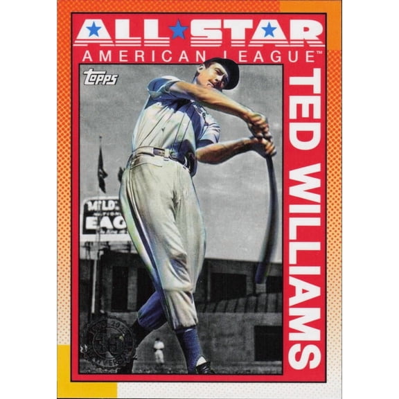 2025 TOPPS 1990 TOPPS ALL-STAR BASEBALL #90AS-8 TED WILLIAMS BOSTON RED SOX