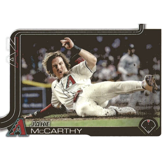 2025 TOPPS #243 JAKE MCCARTHY ARIZONA DIAMONDBACKS