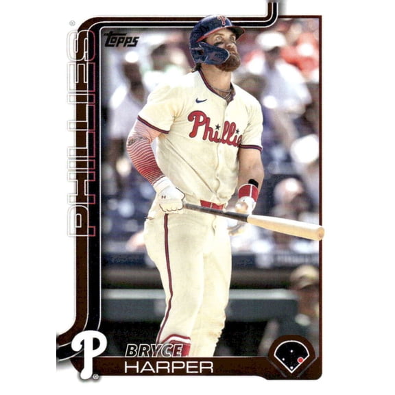 2025 TOPPS #250 BRYCE HARPER PHILADELPHIA PHILLIES