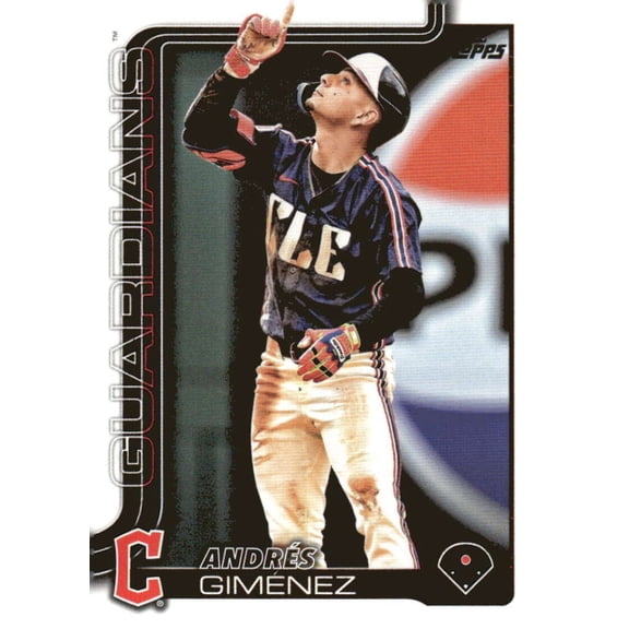 2025 TOPPS #270 ANDRES GIMENEZ CLEVELAND GUARDIANS