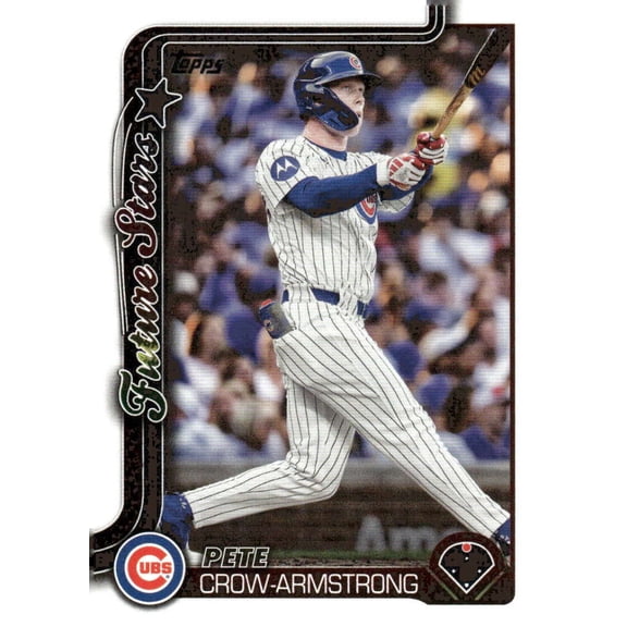 2025 TOPPS #290 PETE CROW-ARMSTRONG FUTURE STARS CHICAGO CUBS