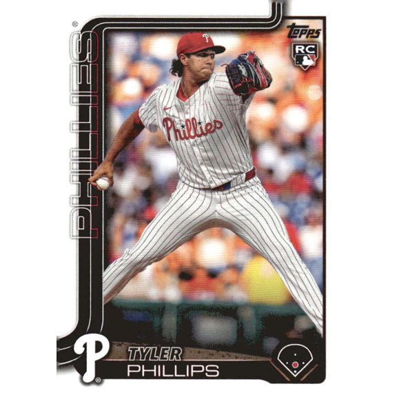 2025 TOPPS #293 TYLER PHILLIPS RC PHILADELPHIA PHILLIES