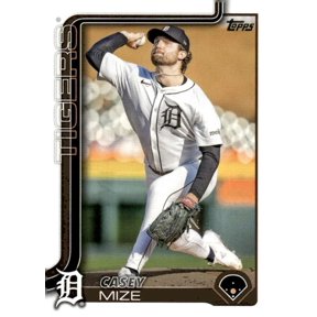 2025 TOPPS #315 CASEY MIZE DETROIT TIGERS