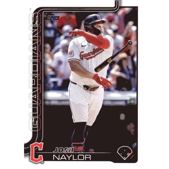 2025 TOPPS #322 JOSH NAYLOR CLEVELAND GUARDIANS