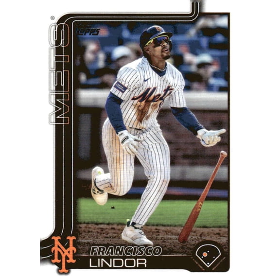 2025 TOPPS #350 FRANCISCO LINDOR NEW YORK METS
