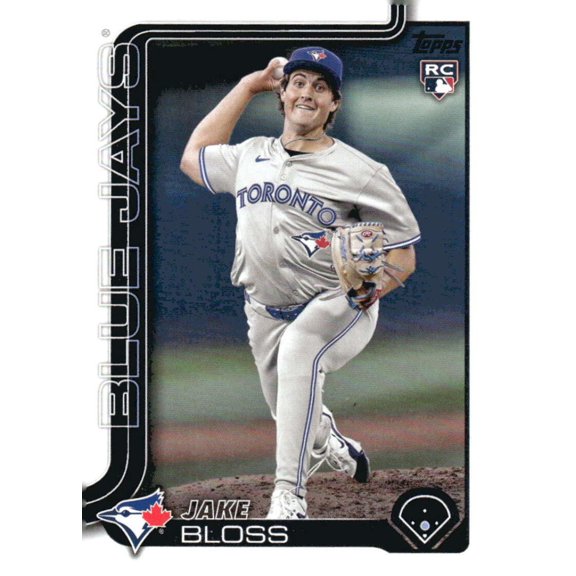 2025 TOPPS #63 JAKE BLOSS RC TORONTO BLUE JAYS