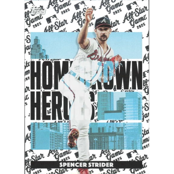 2025 TOPPS ALL STAR GAME HOMEGROWN HEROES #HH-10 SPENCER STRIDER ATLANTA BRAVES